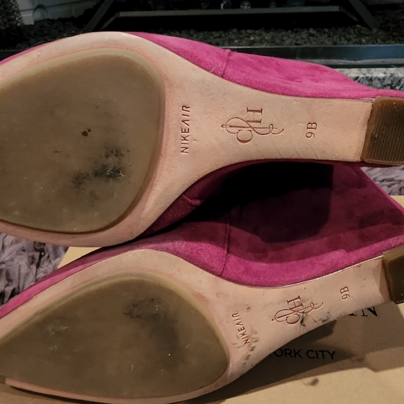 Cole Haan Suede Wedge Bootie W/Nike Air Technology Size 9 - Picture 5 of 5